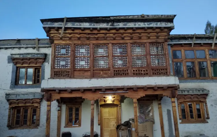 Beautiful Lattice work in Ancestral house built in Olden Architecture style