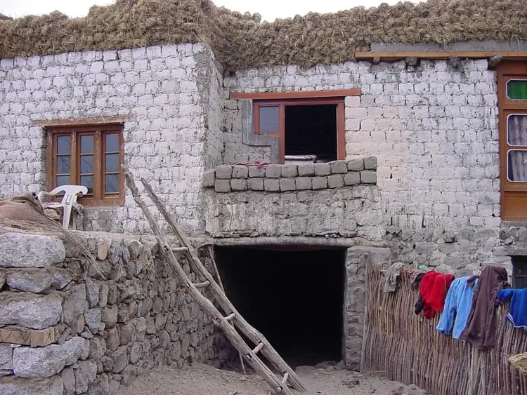 Ladakh village house